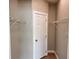 Spacious walk-in closet with double hanging rods at 4860 Carnation Circle # 304, Myrtle Beach, SC 29579