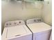 Laundry room with Whirlpool washer and dryer at 4860 Carnation Circle # 304, Myrtle Beach, SC 29579