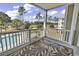 Balcony with view of the pool and golf course at 4894 Luster Leaf Circle # 304, Myrtle Beach, SC 29577