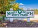 Myrtle Beach State Park entrance sign at 534 Juniper Dr. # 534, Myrtle Beach, SC 29577