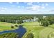 Aerial view of River Oaks Golf Resort community at 565 White River Dr. # 10-E, Myrtle Beach, SC 29579