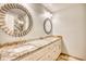 Elegant bathroom with granite countertops and double sinks at 5816 Woodside Ave., Myrtle Beach, SC 29577