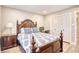 Charming bedroom with a full-size bed, dresser, and plenty of closet space at 5816 Woodside Ave., Myrtle Beach, SC 29577