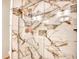 Large walk-in shower with marble tile and glass enclosure at 5816 Woodside Ave., Myrtle Beach, SC 29577