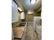 View of kitchen with white cabinets and appliances at 615 Carter Ln. # B4, Conway, SC 29526