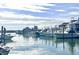 Peaceful marina with various boats docked at 81 Delray Dr. # 2-C, Murrells Inlet, SC 29576