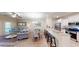 Bright dining area with seating for six and hardwood floors at 81 Delray Dr. # 3-B, Murrells Inlet, SC 29576