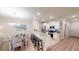 Modern kitchen with granite countertops and stainless steel appliances at 81 Delray Dr. # 3-B, Murrells Inlet, SC 29576