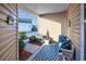 Inviting front porch with seating area and welcoming decor at 840 San Marco Ct. # D, Myrtle Beach, SC 29579