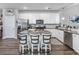 Modern kitchen with stainless steel appliances and granite countertops at 840 San Marco Ct. # D, Myrtle Beach, SC 29579