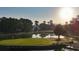 Aerial view of golf course with pond and bridge at 894 Foxtail Dr. # D-41, Longs, SC 29568