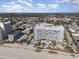 Aerial view of resort, pool, beach, and town at 1105 S Ocean Blvd. # 252, Myrtle Beach, SC 29577