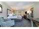 Bright bedroom featuring two double beds and a TV at 1105 S Ocean Blvd. # 252, Myrtle Beach, SC 29577