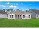 Large backyard with a well-manicured lawn, and neutral colored siding at 1208 Nw Calabash Station Blvd., Calabash, NC 28467