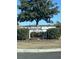 Deer Creek community entrance with signage and landscaping at 1650 Deer Creek Rd., Surfside Beach, SC 29575
