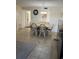 Casual dining area with seating for six and tile flooring at 1650 Deer Creek Rd., Surfside Beach, SC 29575