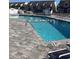 Community swimming pool with lounge chairs at 1650 Deer Creek Rd., Surfside Beach, SC 29575