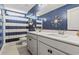 Bathroom with double vanity and nautical theme at 208 Switch Grass Ct., Myrtle Beach, SC 29579