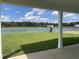 Relaxing backyard view of the water with beautiful blue skies at 234 Letha Dr, Longs, SC 29568