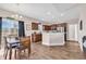 Modern kitchen with stainless steel appliances and wooden cabinets at 3604 Pasture Rd., Aynor, SC 29511