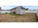 Backyard view showing shed and fence at 408 Pigeon Bay St., Longs, SC 29568