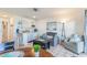 Bright living room with comfy seating and ocean views at 6000 N Ocean Blvd. # 205, North Myrtle Beach, SC 29582