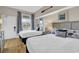 Bedroom with two twin beds and coastal decor at 601 Retreat Beach Circle # 124, Pawleys Island, SC 29585