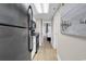 Hallway view showing kitchen and bedroom access at 601 Retreat Beach Circle # 124, Pawleys Island, SC 29585