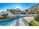 Resort-style pool with lazy river at 601 Retreat Beach Circle # 328, Litchfield, SC 29585