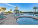 Relaxing pool and hot tub area at 601 Retreat Beach Circle # 328, Litchfield, SC 29585