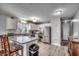 Modern kitchen with granite counters and stainless steel appliances at 612 S Ocean Blvd. # 104A, Surfside Beach, SC 29575