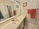 Clean bathroom with updated vanity and shower at 636 Waterway Village Blvd. # 17C, Myrtle Beach, SC 29579