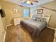 Guest bedroom with king-size bed and dresser at 636 Waterway Village Blvd. # 17C, Myrtle Beach, SC 29579