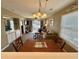 Dining area with table and chairs, overlooking living room at 636 Waterway Village Blvd. # 17C, Myrtle Beach, SC 29579