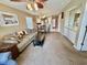 Open living area with comfortable seating and dining area at 636 Waterway Village Blvd. # 17C, Myrtle Beach, SC 29579