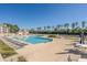 Relaxing community pool with lounge chairs at 636 Waterway Village Blvd. # 17C, Myrtle Beach, SC 29579
