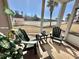 Relaxing screened porch overlooking the pool and marina at 636 Waterway Village Blvd. # 17C, Myrtle Beach, SC 29579