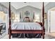 Bright Primary bedroom featuring a comfortable king-size bed and decorative wall art at 834 Arezzo Way # 834, Myrtle Beach, SC 29579