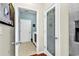 Convenient laundry room with washer, dryer, and built-in storage at 834 Arezzo Way # 834, Myrtle Beach, SC 29579