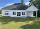 Backyard view of a single-story house with covered patio at Tbd 13 Casey Dr., Green Sea, SC 29545