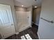 Bathroom with a shower and dark laminate flooring at Tbd11 Casey Dr., Green Sea, SC 29545