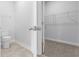 Half bathroom and an open door to walk in closet at 1099 Nw Forest Bend Dr., Calabash, NC 28467