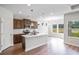 Open-concept kitchen features a large island, stainless steel appliances, and ample cabinet space at 1099 Nw Forest Bend Dr., Calabash, NC 28467
