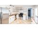 Modern kitchen with stainless steel appliances and butcher block countertops at 117 George Washington Trail, Georgetown, SC 29440