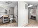 Accessible bathroom with toilet and shower at 1501 S Ocean Blvd. # 846, Myrtle Beach, SC 29577