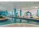 Indoor lazy river perfect for relaxing at 1501 S Ocean Blvd. # 846, Myrtle Beach, SC 29577