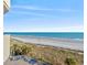 High-rise condo with panoramic ocean view, dune grasses, and blue skies at 2701 S. Ocean B S Ocean Blvd. # 508, North Myrtle Beach, SC 29582