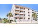 Attractive three-story building with balconies and ocean views at 2710 S Ocean Blvd. # 207 A, Myrtle Beach, SC 29577