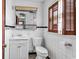 Small bathroom with white tile and vanity at 3006 Fourth Ave., Conway, SC 29526