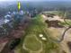 Aerial view of condo community near golf course at 5090 Windsor Green Way # 104, Myrtle Beach, SC 29579